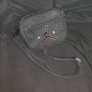 Limited edition Black Jordan cross body bag